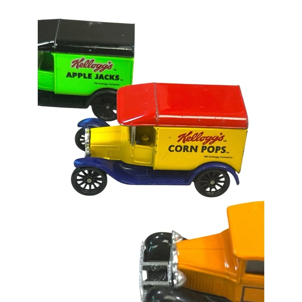 Kellogg's Cereal‎ Advertising Antique Matchbox Diecast Trucks Lot 1979